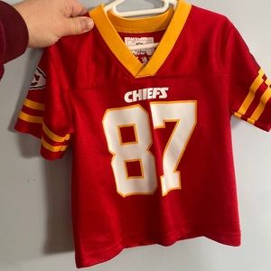 Toddler Travis kelce jersey